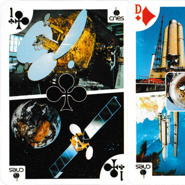 CNES playing cards