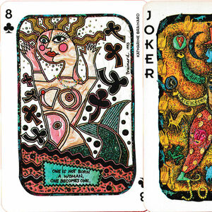 Art Quilt playing cards