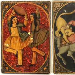 Qajar Dynasty playing cards