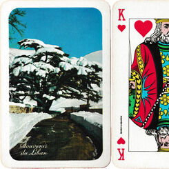 Souvenir Playing Cards from Lebanon