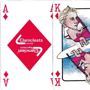 Clamcleats playing cards