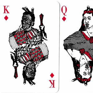 Maori playing cards