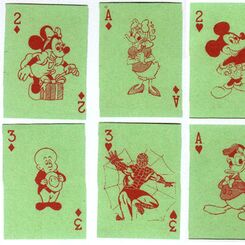 Disney playing cards from Peru