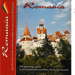 Romania Souvenir playing cards