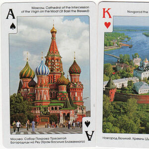 Russia Souvenir Playing Cards