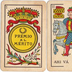 Cards for export to Peru by Heraclio Fournier
