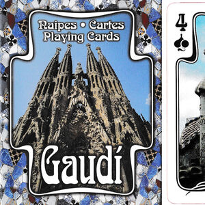 Gaudí playing cards