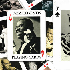 Jazz Legends playing cards