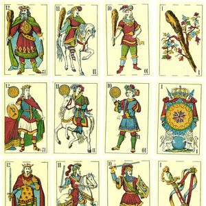 Swiss Spanish-Suited Cards, c.1875