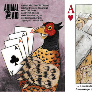 Animal Aid playing cards