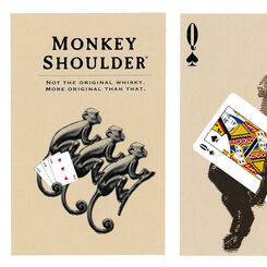 Monkey Shoulder playing cards
