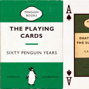 Sixty Penguin Years Playing Cards