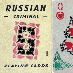 Russian criminal tattoos and playing cards