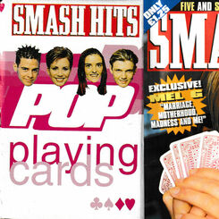 Smash Hits playing cards