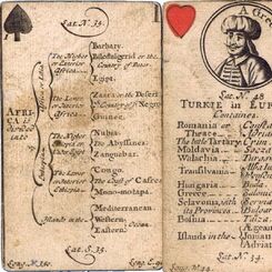 Geographical Playing Cards, c.1682