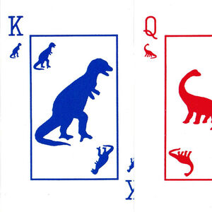 Dino Deck playing cards