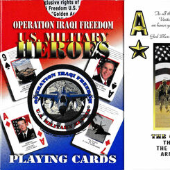 Operation Iraqi Freedom playing cards
