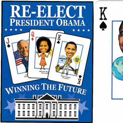Obama Presidential playing cards, 2012
