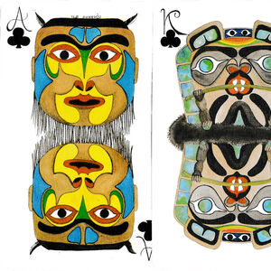 Pacific Northwest native Indian masks