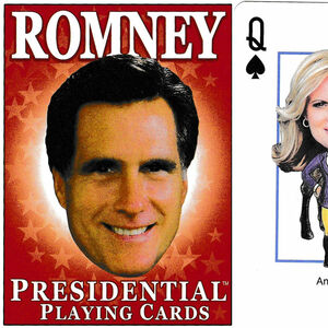 Romney Presidential playing cards, 2012
