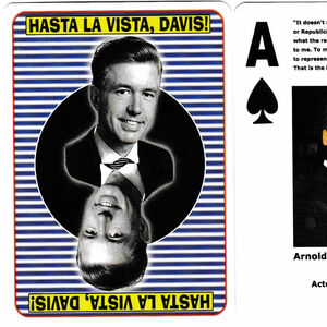 California Total Recall Playing Cards