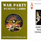 War Party playing cards