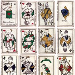 Russian Constitutional Playing Cards, 1909