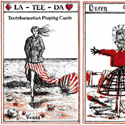 La-Tee-Da transformation playing cards