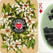 Seaboard Air Line Railway souvenir playing cards