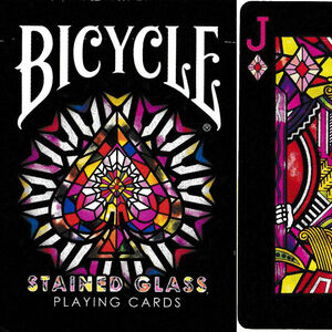 Bicycle Stained glass playing cards