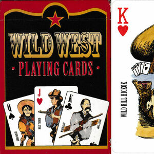 Wild West playing cards