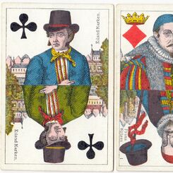 Dutch costume playing cards from an unknown maker