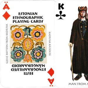 Estonian Ethnographic Playing Cards