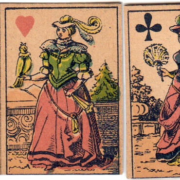 A miniature theatrical pack of playing cards, Germany? c.1900