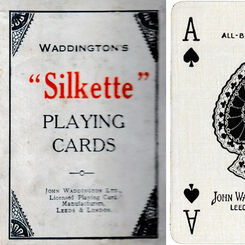 Waddington’s “Silkette” Playing Cards