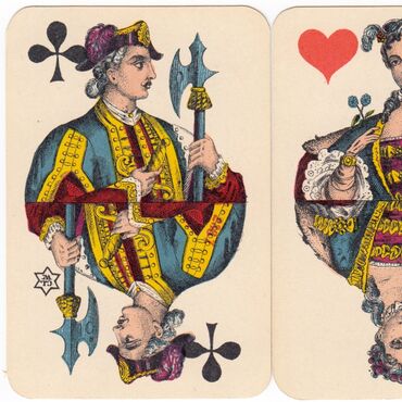 Renaissance Playing cards made by C.L.Wüst