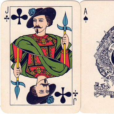 Goodall’s modernised Wüst House pattern playing cards