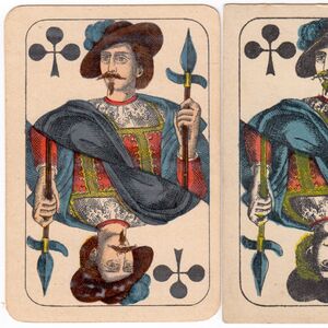 Copies of Wüst House pattern playing cards