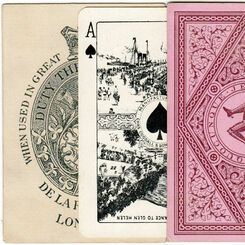 Isle of Man playing cards by De La Rue & Goodall