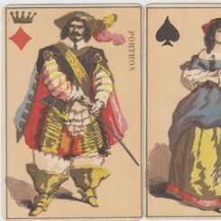 Les Mousquetaires Playing Cards