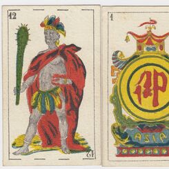 Four Continents playing cards
