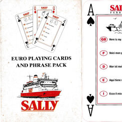 Sally Ferries Euro playing cards
