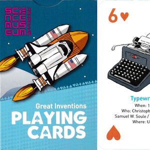 Great inventions playing cards