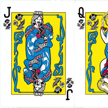 Royal flash playing cards