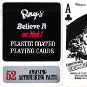 Ripley’s Believe It or Not! playing cards