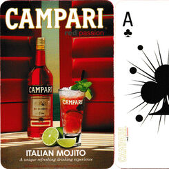 Campari playing cards