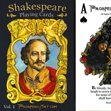 Shakespeare playing cards: Quotes