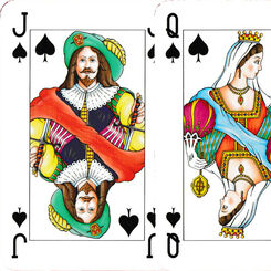 Dutch Court playing cards
