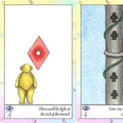 Teddy Bear playing cards & artwork