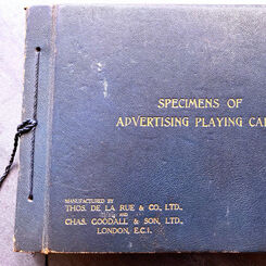 De La Rue 1932-1933 Sample Book of Advertising cards